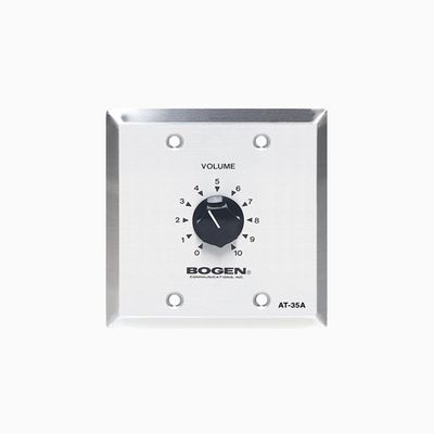 Bogen AT35A 35W Attenuator, Mounts in Standard Single or Double Bogen AT35A 35W Attenuator, Mounts in Standard Single or Double