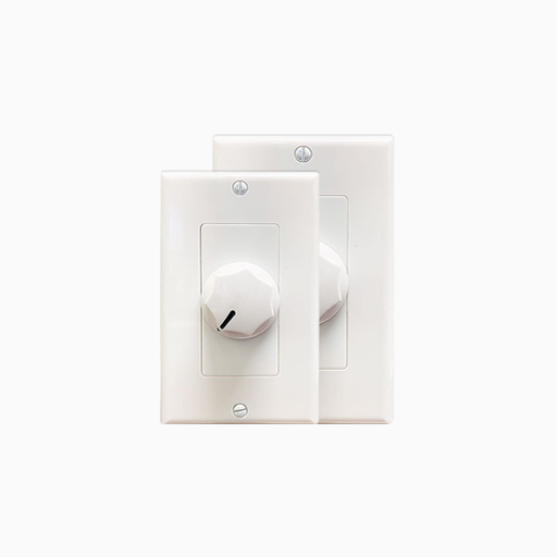 Speco WAT50DW WAT Series 50W 70/25V Wall Plate Volume Control