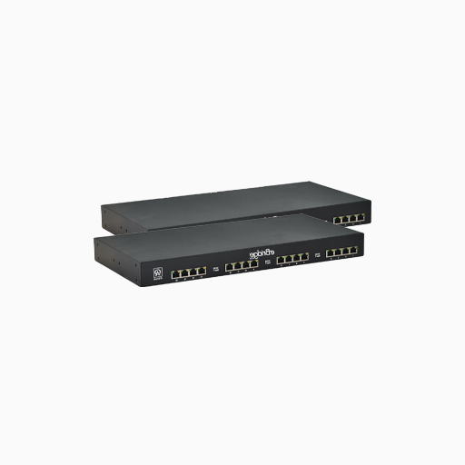 Altronix EBRIDGE1600PCRM EoC 16-Port Receiver, 100Mbps Per Port