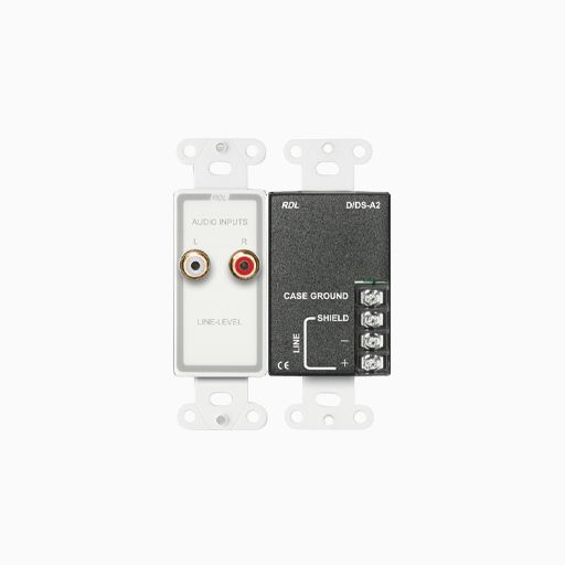 RDL D-A2 Line Output Assembly with Single or Dual Outputs RDL D-A2 Line Output Assembly with Single or Dual Outputs