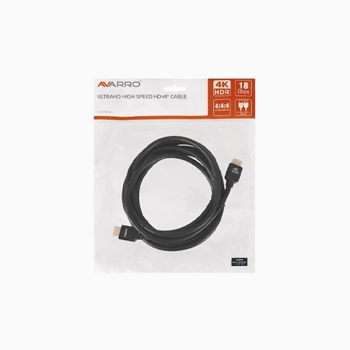 AVARRO 1E-HDMI4K25 4K60 HDMI High Speed Cable with Ethernet