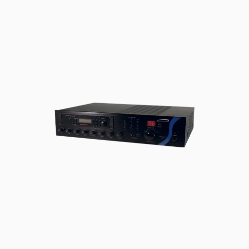 Speco PBM120AU 120W RMS PA Amplifier with Tuner, CD, and USB
