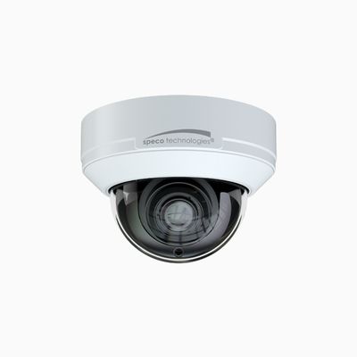 Speco O4VD2M 4MP IP Dome Camera, 4x, IR, IP67, White