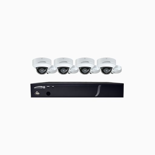 Speco ZIPT4D1 HD-TVI Video Surveillance 5-Piece Kit Speco ZIPT4D1 HD-TVI Video Surveillance 5-Piece Kit