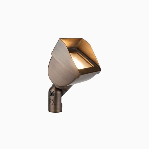 FX Luminaire CW51-ECO20WFL-AB Wall Wash Cora Collection Series FX Luminaire CW51-ECO20WFL-AB Wall Wash Cora Collection Series