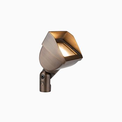 FX Luminaire CW51-ECO20WFL-AB Wall Wash Cora Collection Series FX Luminaire CW51-ECO20WFL-AB Wall Wash Cora Collection Series