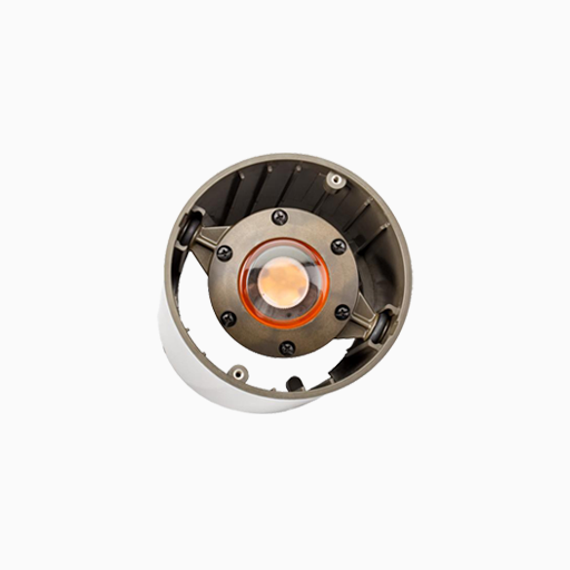 FX Luminaire KG-ZD-3LED-BZ Well Light Terra Collection, Bronze