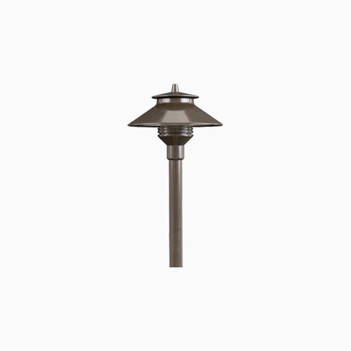FX Luminaire PL-NL-18R-BZ Vantage Collection Series FX Path Light FX Luminaire PL-NL-18R-BZ Vantage Collection Series FX Path Light