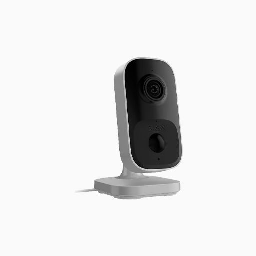 AJAX 118861.303.WH3 IndoorCam Indoor Wi-Fi Security Camera