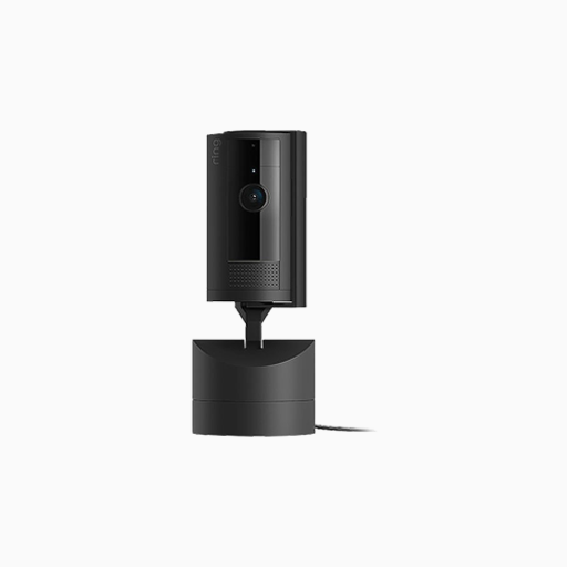 Ring Pan-Tilt Indoor 1080p HD, 360° Horizontal Pan Coverage, Black