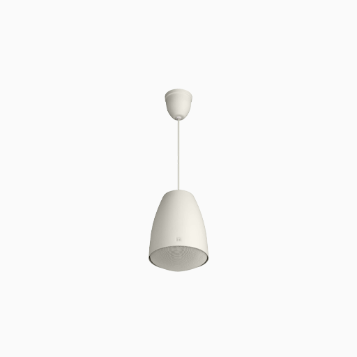 TOA PE-604WU Pendant Speaker for Cealing, 60W, White