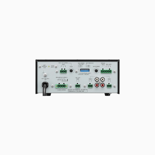 TOA BG-220CU F00 BG-2000 Series Mixer Amplifier, 20W