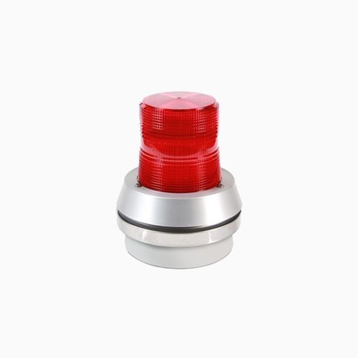 Edwards Signaling 51R-G1 51R-G1 Red Incandescent Beacon