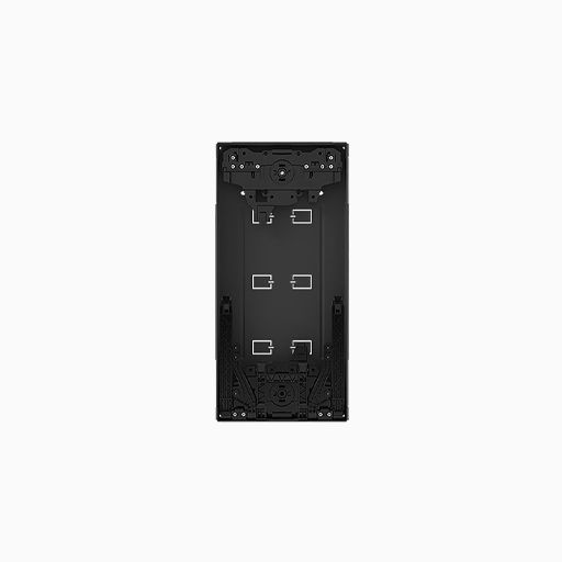 2N 02405-001 IP Style Flush-Mount Box for Wall Mounting, Black