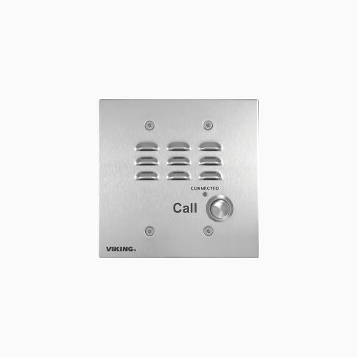 Viking E-32 Stainless-Steel Handsfree Speaker Phone, Flush Mount Viking E-32 Stainless-Steel Handsfree Speaker Phone, Flush Mount
