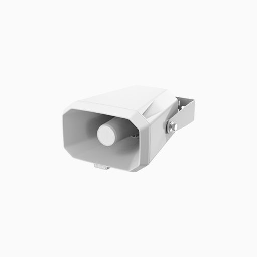 Hanwha SPA-H100W IP Audio Horn Speaker, Two-Way Audio