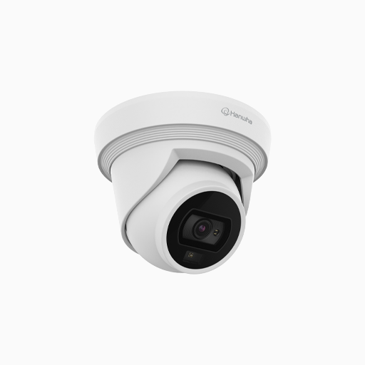 Hanwha QNE-C9013RL Q Series 4K 8MP AI Dual Light Flateye IR