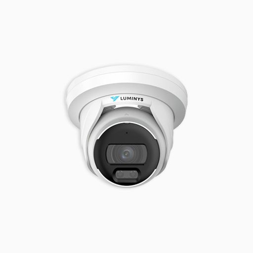 Luminys N3T-8LA2 8MP LumiLuxSmart Turret IP Camera, 2.8mm