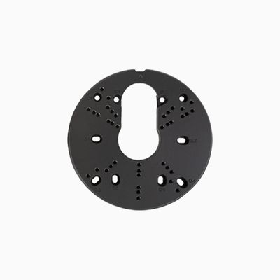 Luma LUM-A20-GANGPLATEB X20 Gang Plate Cover, Black