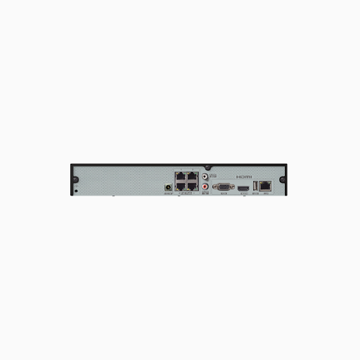 Speco N4NRM4TB 4-Channel 4K NDAA Compliant H.265 NVR