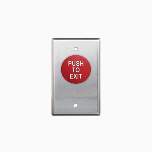 Camden CM-420RPTE Mushroom 'Request to Exit', Single Gang