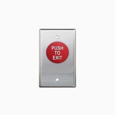 Camden CM-420RPTE Mushroom 'Request to Exit', Single Gang