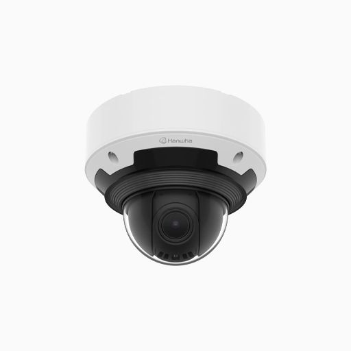 Hanwha XNV-9083RZ 4K AI IR PTRZ Vandal Dome Camera
