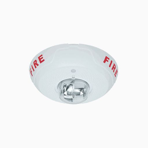 System Sensor PC4WLA 4-Wire Ceiling Horn Strobe Fire Alarm