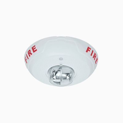 System Sensor PC4WLA 4-Wire Ceiling Horn Strobe Fire Alarm