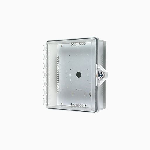 STI 7521-HTR Heated NEMA 4X Protective Cabinet with Backplate