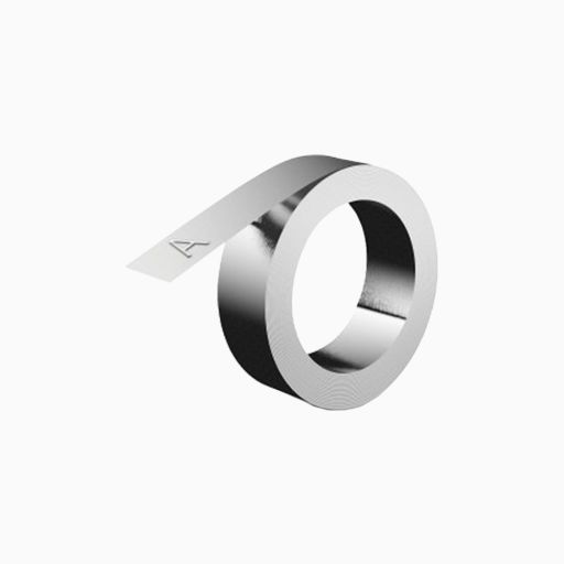 DYMO 325-00 Non-Adhesive Metal Label Tape