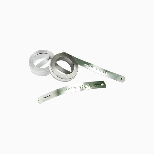 DYMO 325-00 Non-Adhesive Metal Label Tape