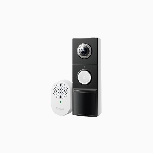 TP-Link Tapo D235 2K 5MP Doorbell Camera 180° View AI Detection