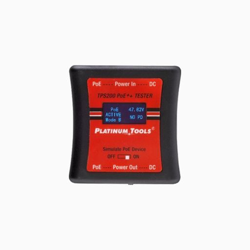 Platinum Tools TPS200C PoE++ Tester up to 56V and 280W
