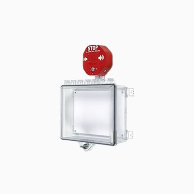 STI 7523 Polycarbonate Cabinet with Cabinet Stop Sign Alarm STI 7523 Polycarbonate Cabinet with Cabinet Stop Sign Alarm