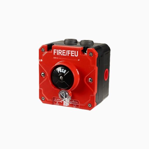 Federal Signal CP-PB-N-R-2-FFN-00-3 Push Button Call Point