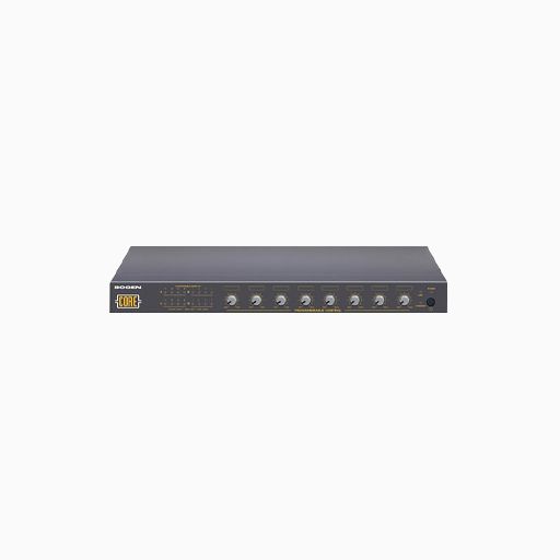 Bogen CORE 8X8 Universal Audio Processor, Black Bogen CORE 8X8 Universal Audio Processor, Black