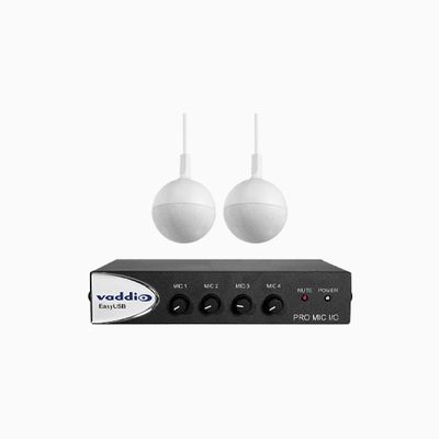 Vaddio EasyUSB MicPOD I/O with Ceiling Microphone Series