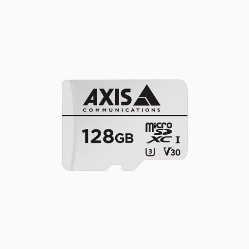 AXIS 01678-001 High Endurance MicroSDXC Card, 128TB, 10-Pack