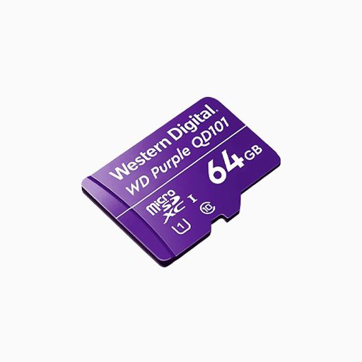 AVYCON AVY-WDD064G1P0C WD Purple Micro SD Card, 64GB AVYCON AVY-WDD064G1P0C WD Purple Micro SD Card, 64GB