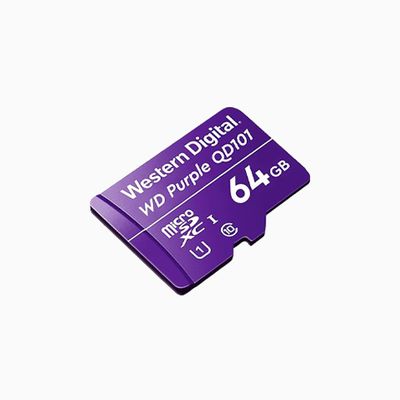 AVYCON AVY-WDD064G1P0C WD Purple Micro SD Card, 64GB