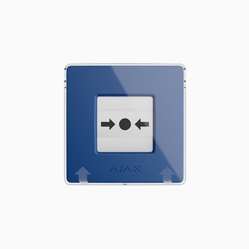 AJAX 84236.171.NC3 Manual Call Point Wireless Button, Blue AJAX 84236.171.NC3 Manual Call Point Wireless Button, Blue