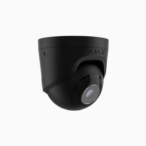 AJAX 126266.197.BL1 TurretCam HL 8MP AI-Powered, Black