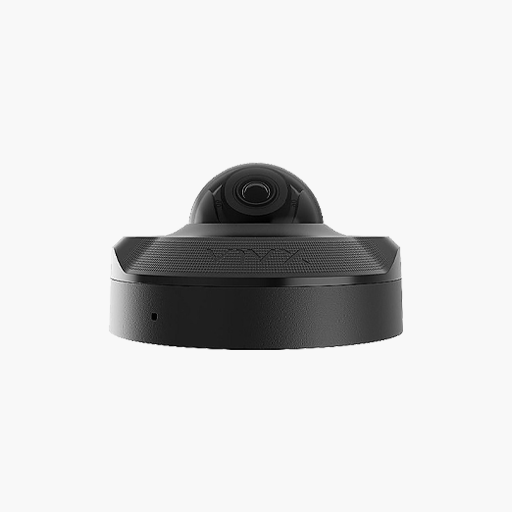 AJAX 126272.214.BL1 8MP DomeCam Mini HL AI-Powered, Black