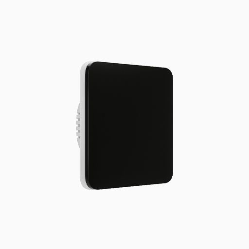 AJAX 101871.140.BL3 1-Gang CenterButton, Black