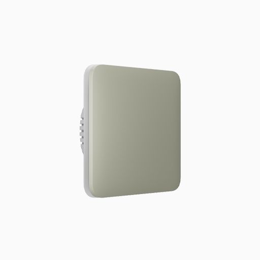 AJAX CENTERBUTTON 1-Gang CenterButton, Ivory