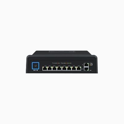 Ubiquiti USW-INDUSTRIAL 8-Port Industrial Layer 2 PoE Switch, Black Ubiquiti USW-INDUSTRIAL 8-Port Industrial Layer 2 PoE Switch, Black