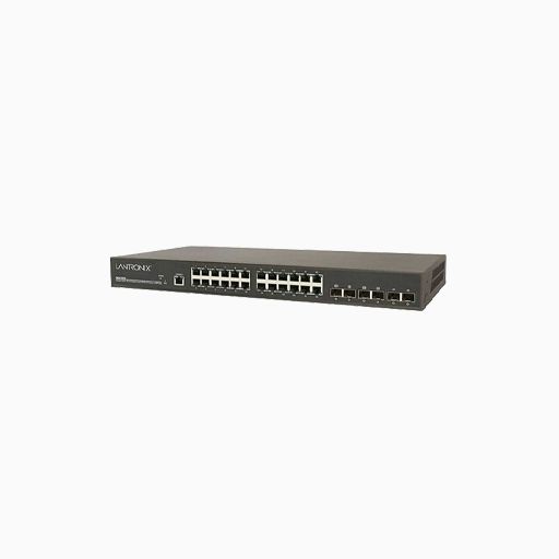 Lantronix SM24T6DPA-EU Managed Layer 2 Ethernet Switch