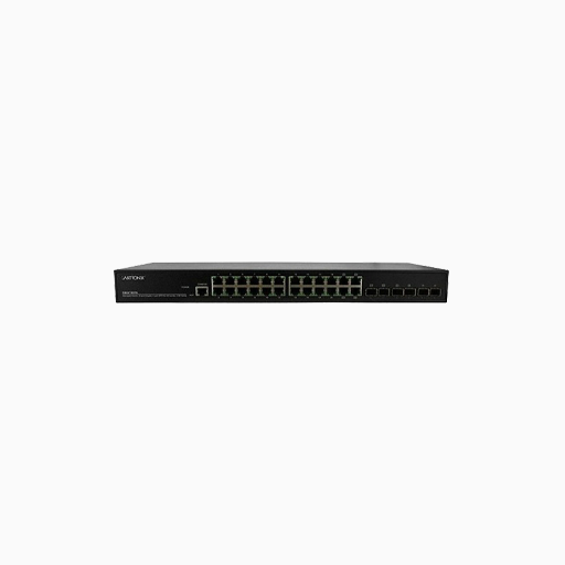 Lantronix SM24T6DPA-EU Managed Layer 2 Ethernet Switch