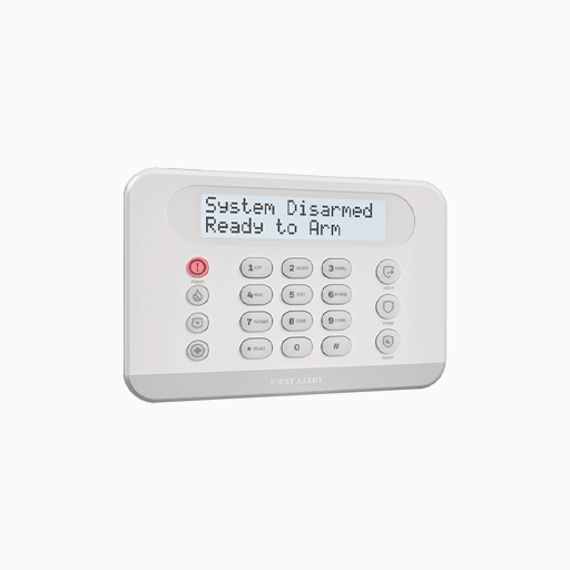 Honeywell Home VISTAHLKPFR 2-Line Alpha Display Hardwired